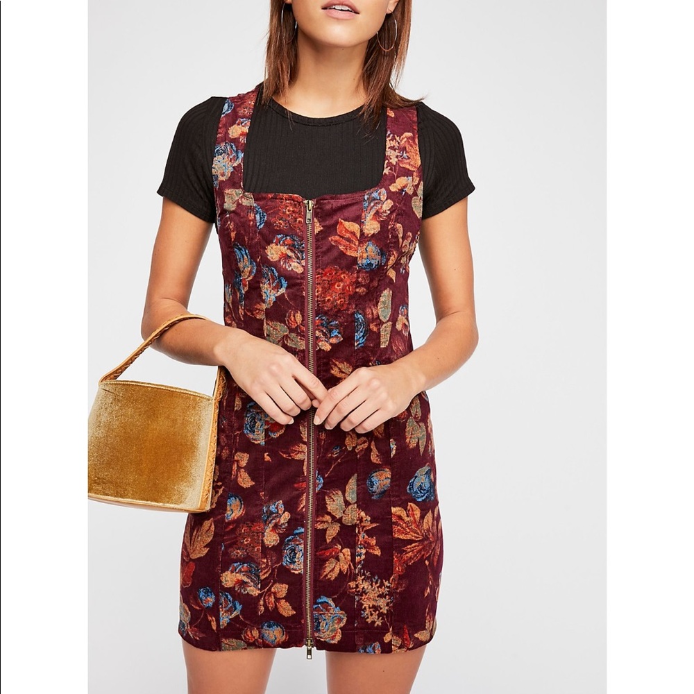 Rose Garden Cord Mini Dress